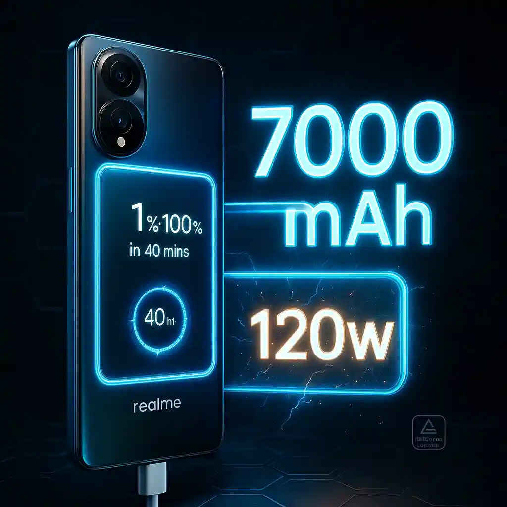 Realme GT 7 Series 7000mAh Battery & 120W Fast Charging